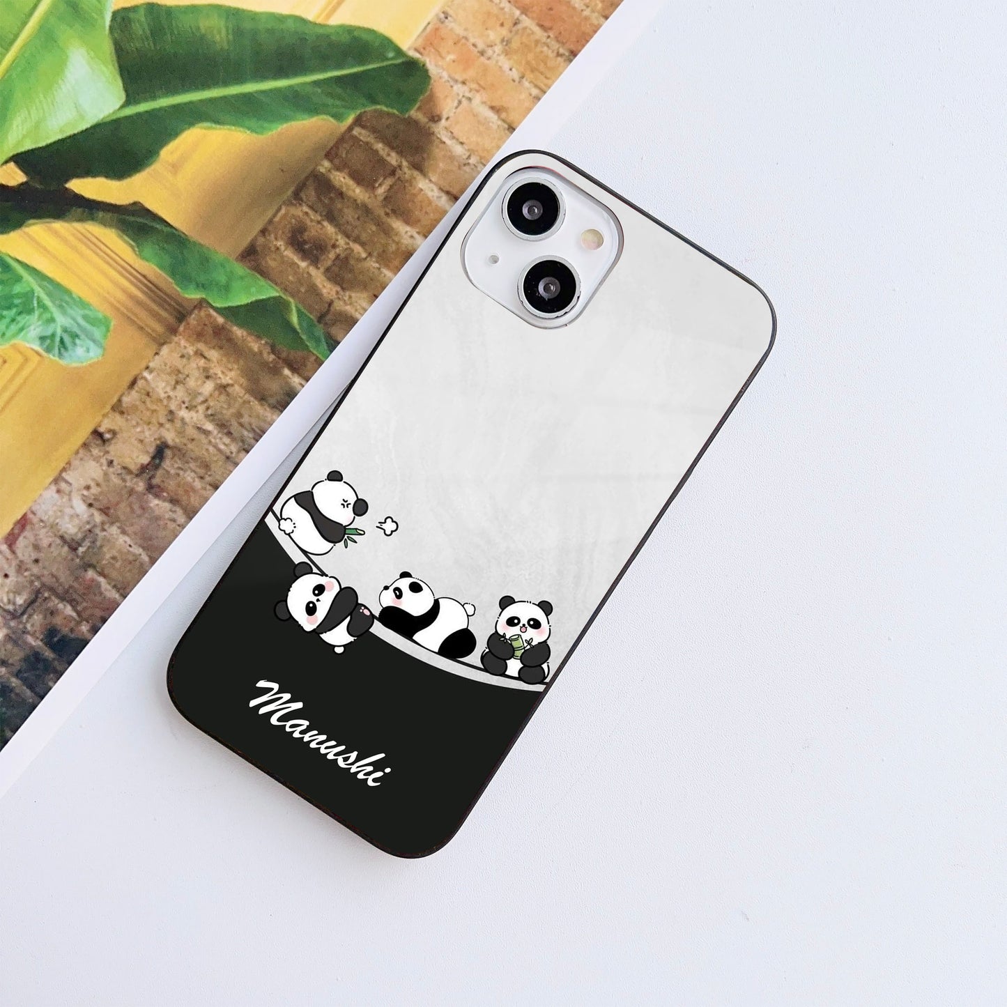 Bamboo Squad Customized Glass Mobile Cover
