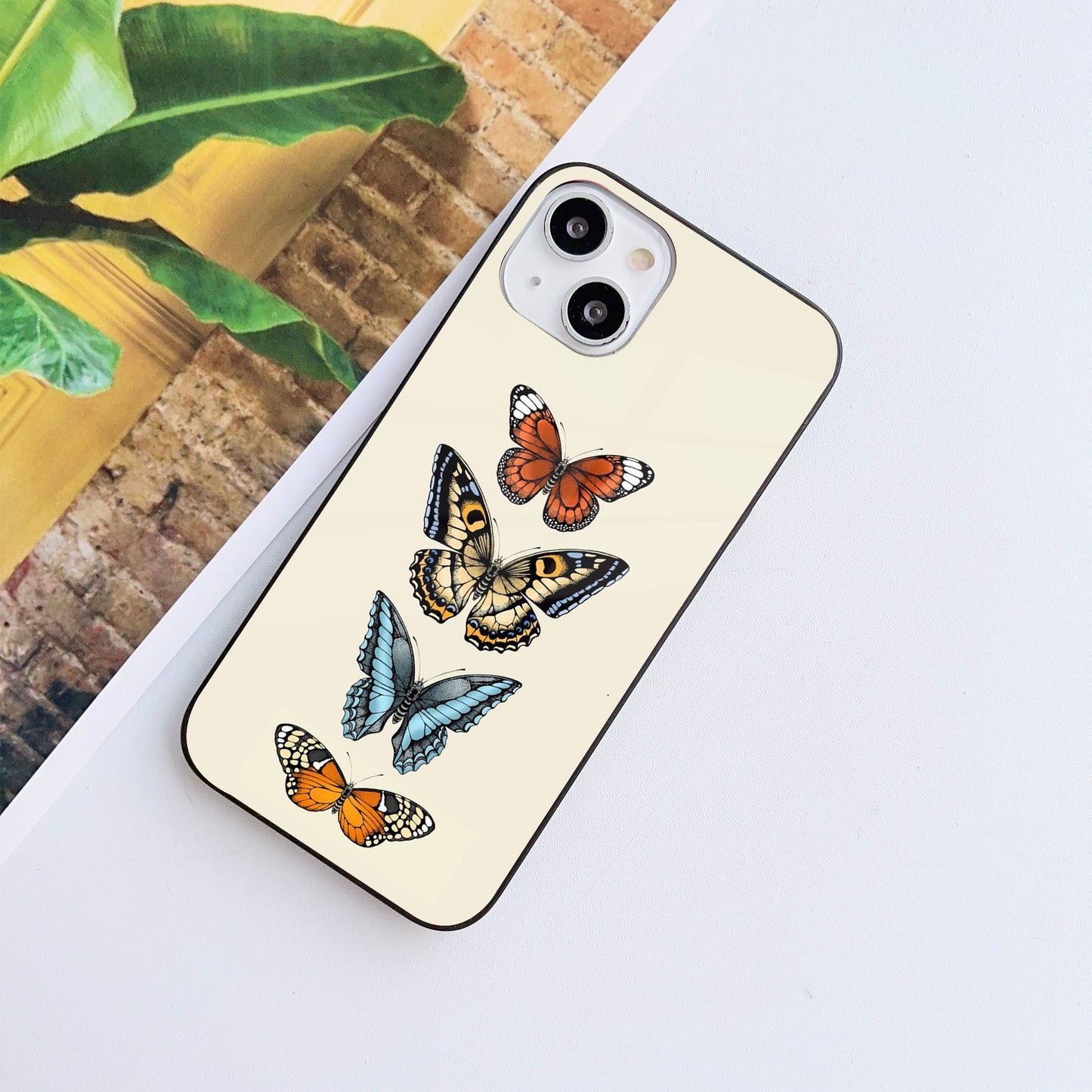 Wings Tower Glass Case Mobile Cover