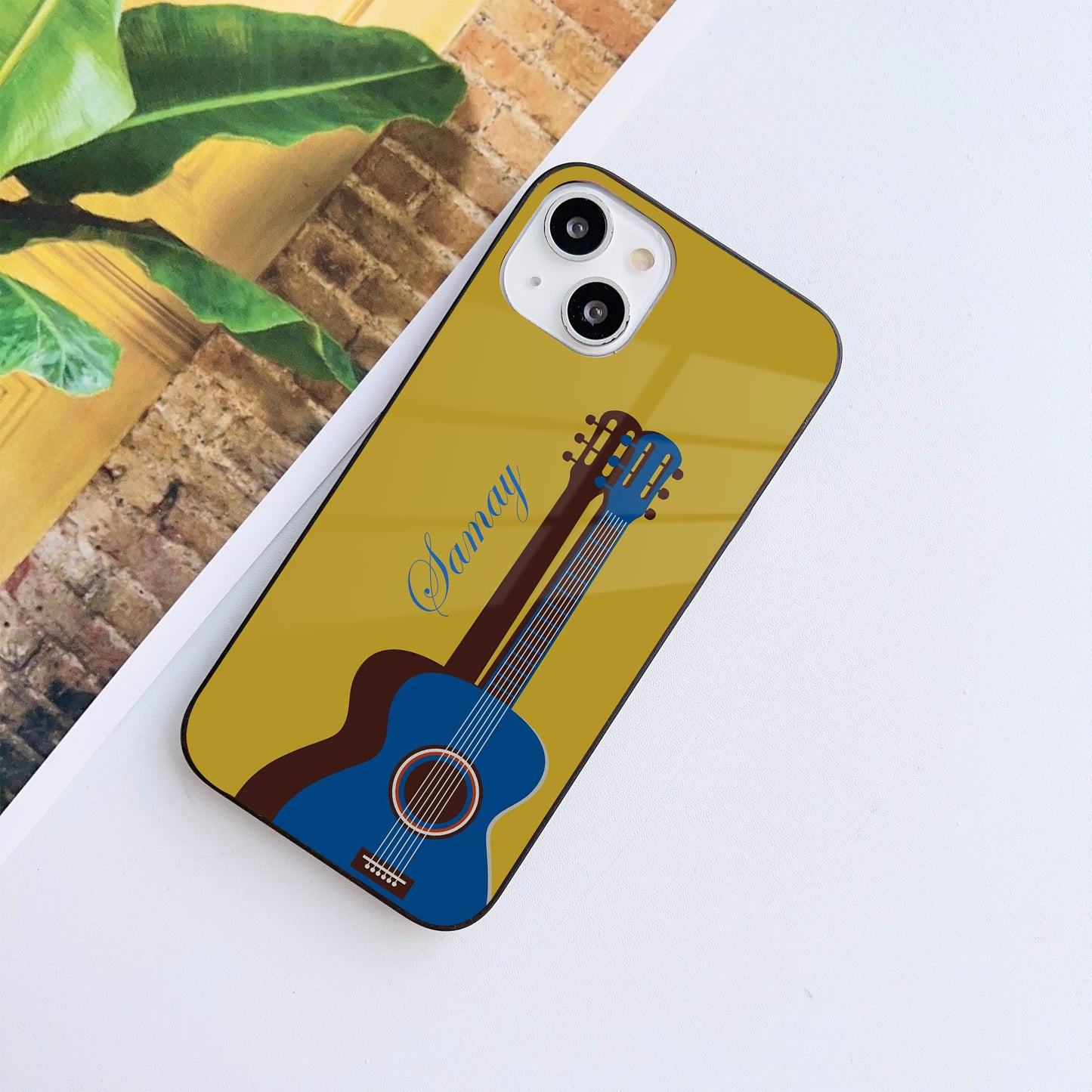 String Play Customized Glass Mobile Cover