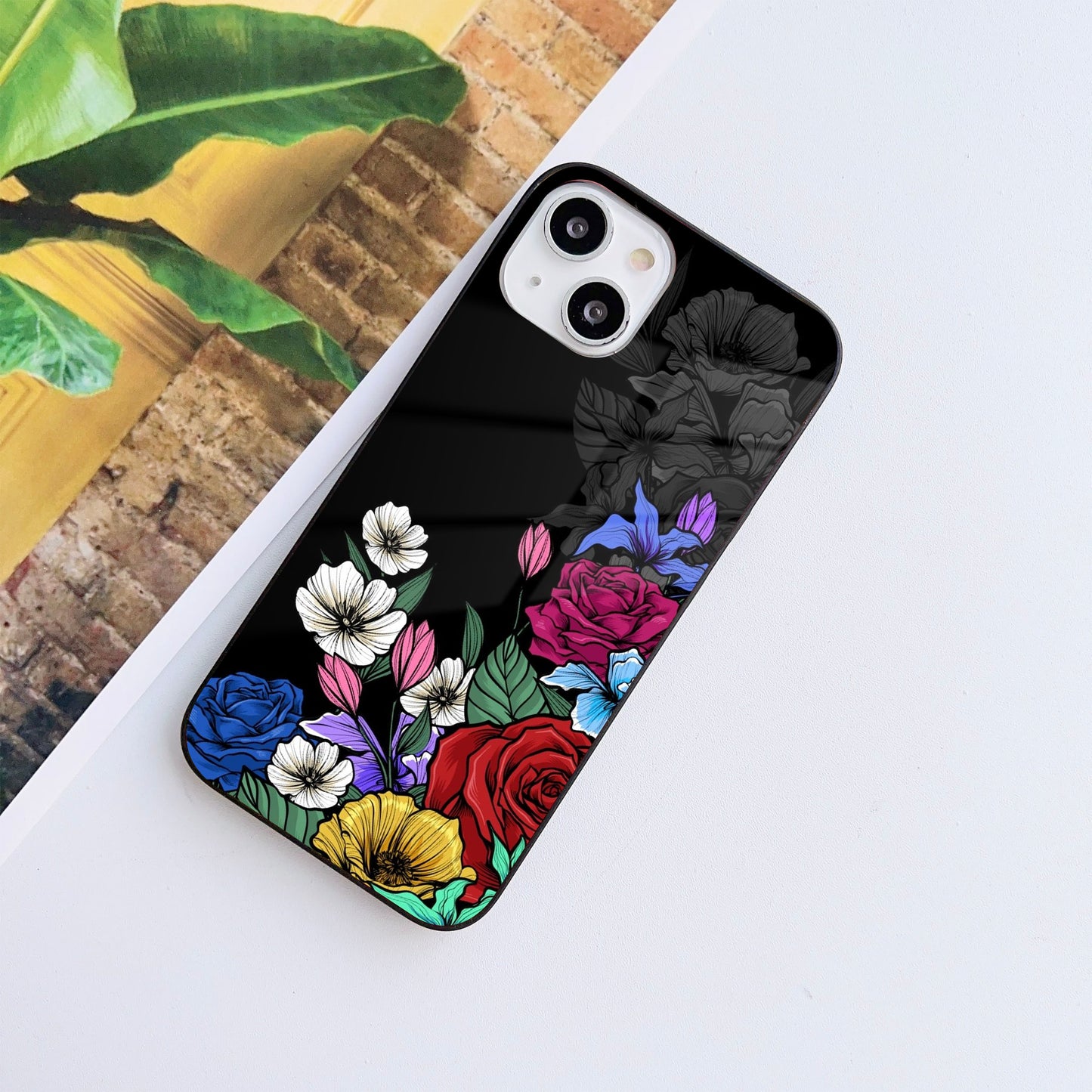 Midnight Charm Glass Case Mobile Cover