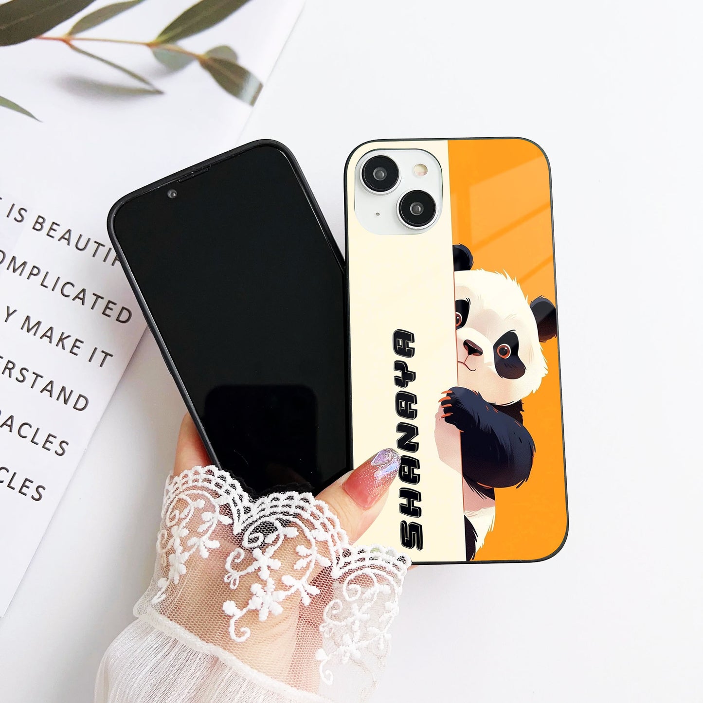 Hideout Customized Glass Mobile Cover