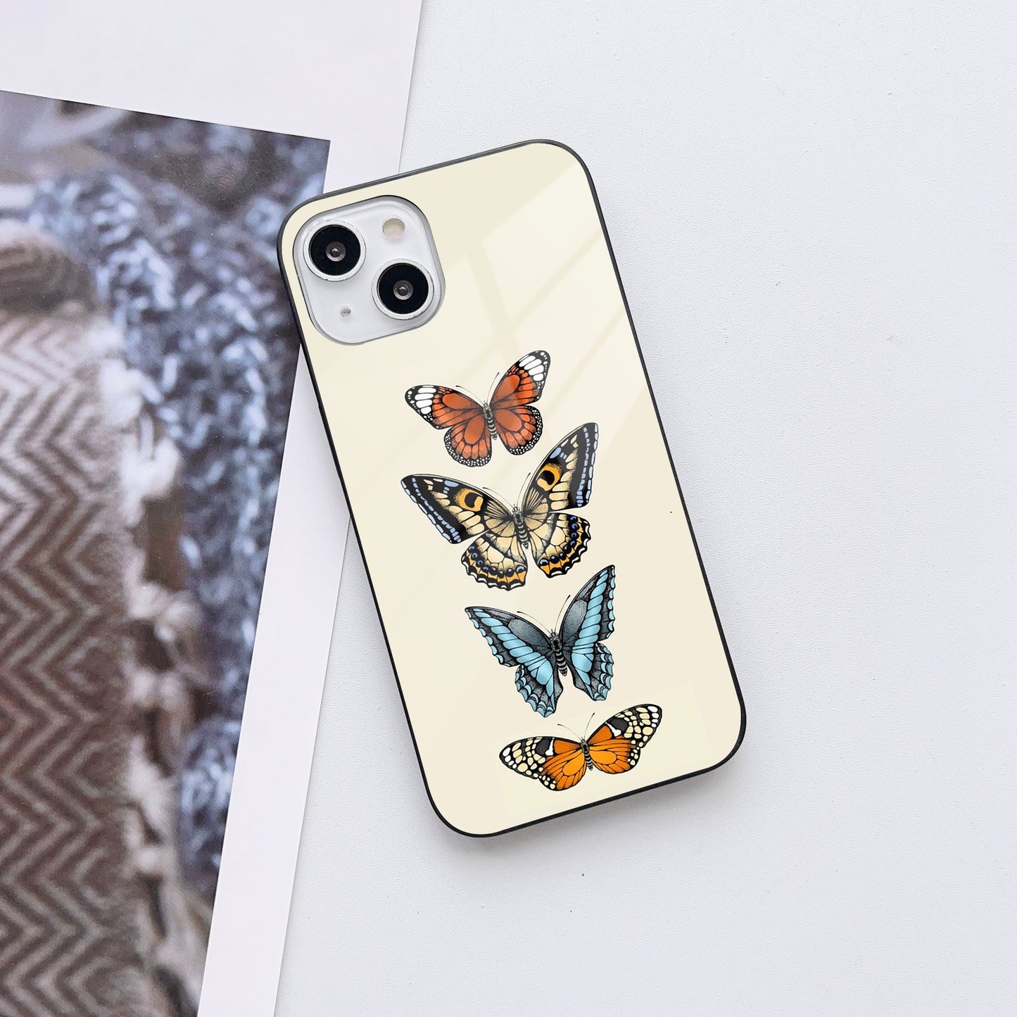 Wings Tower Glass Case Mobile Cover