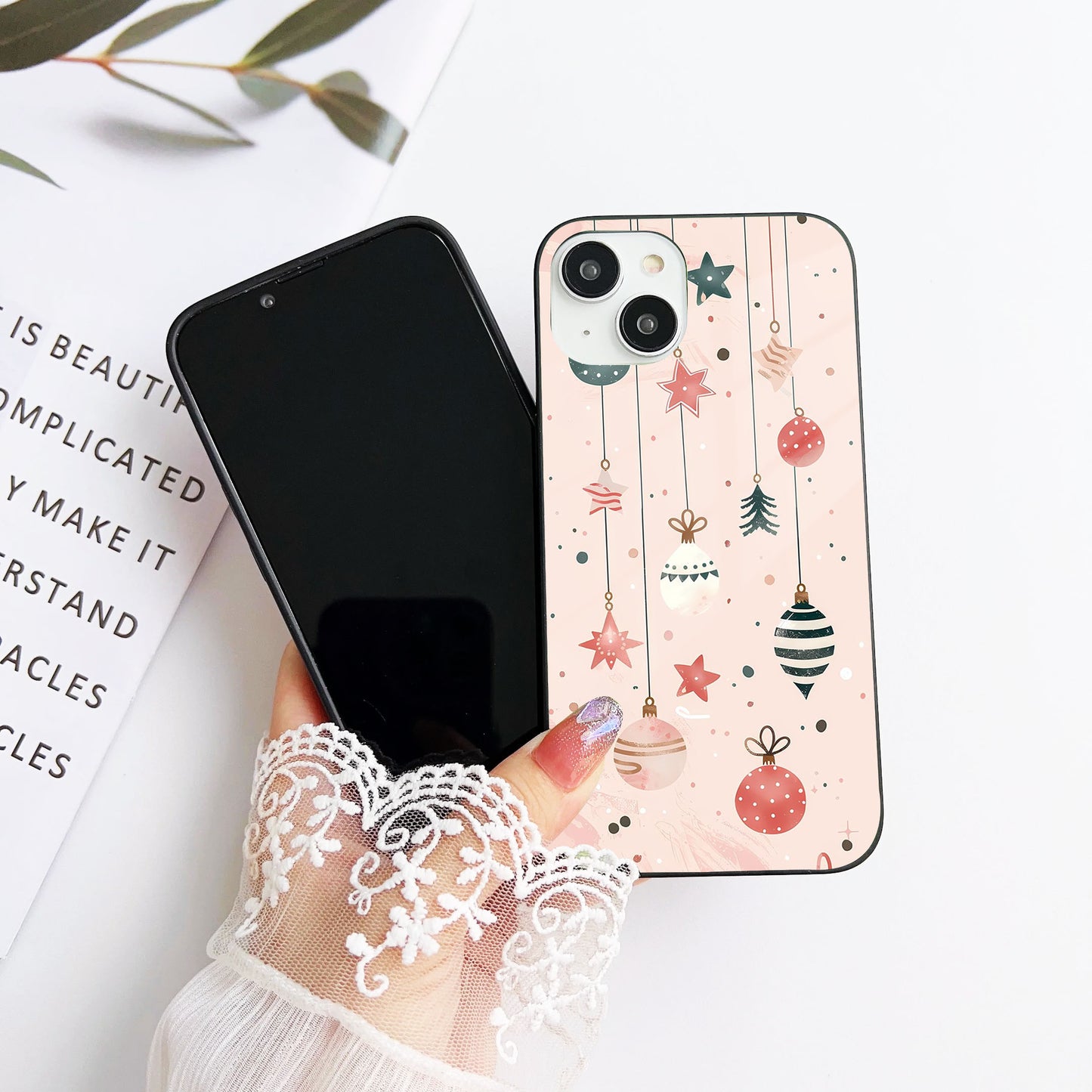 Chime & Cheer Glass Case Mobile Cover