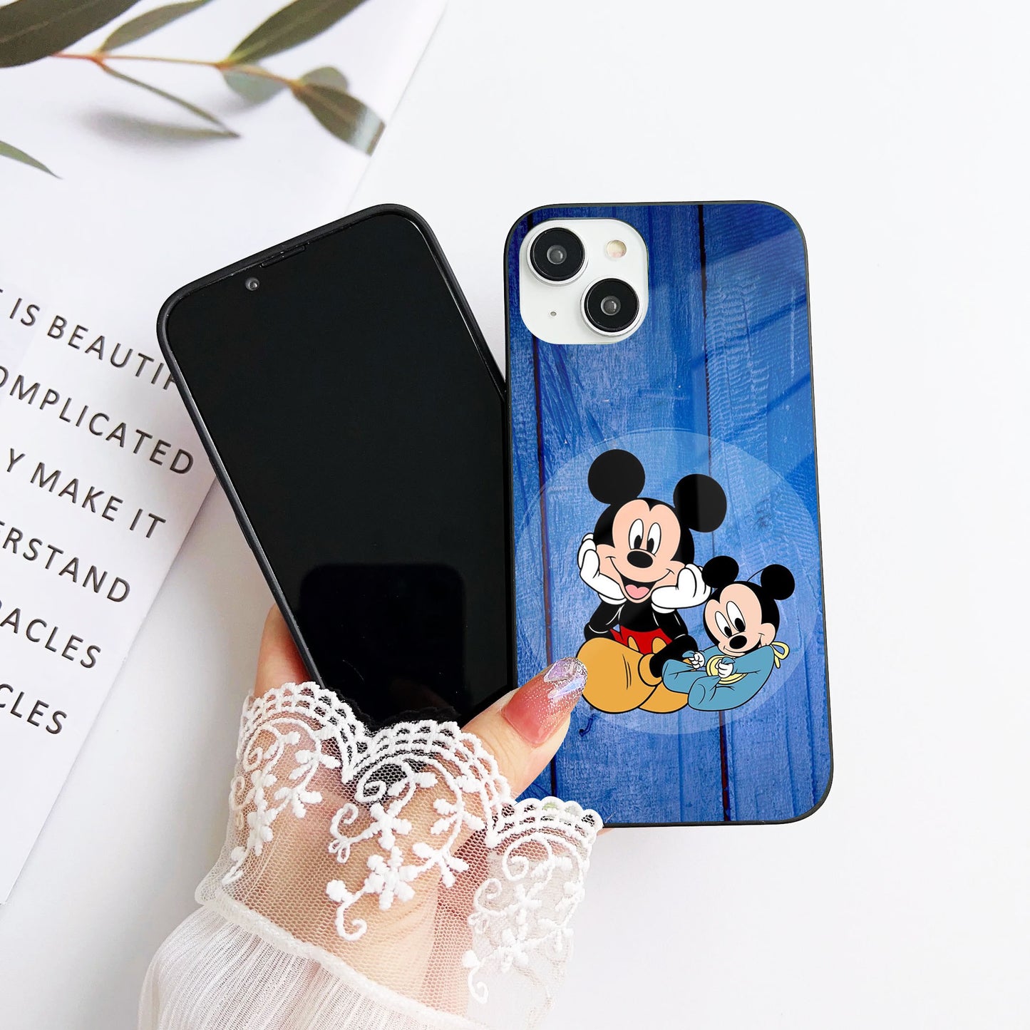Jolly Ears Glass Case Mobile Cover
