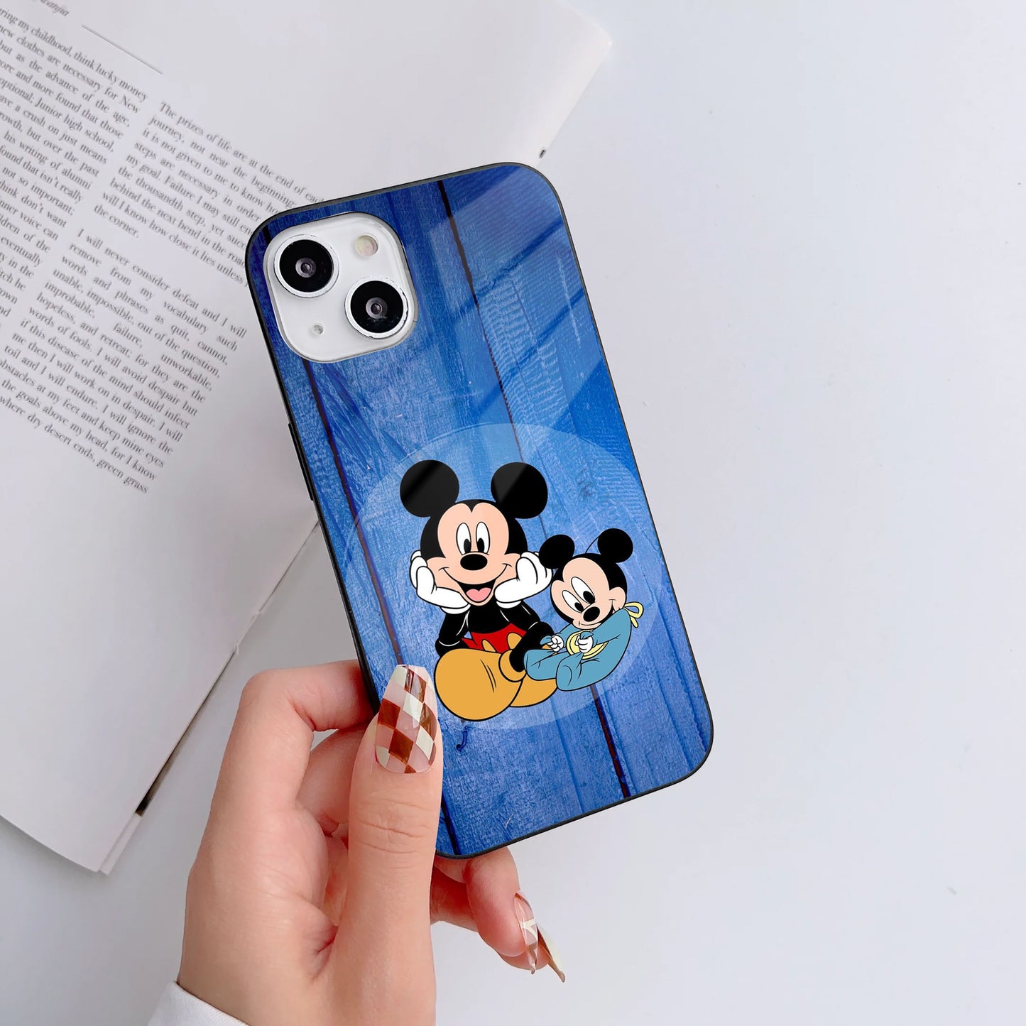 Jolly Ears Glass Case Mobile Cover