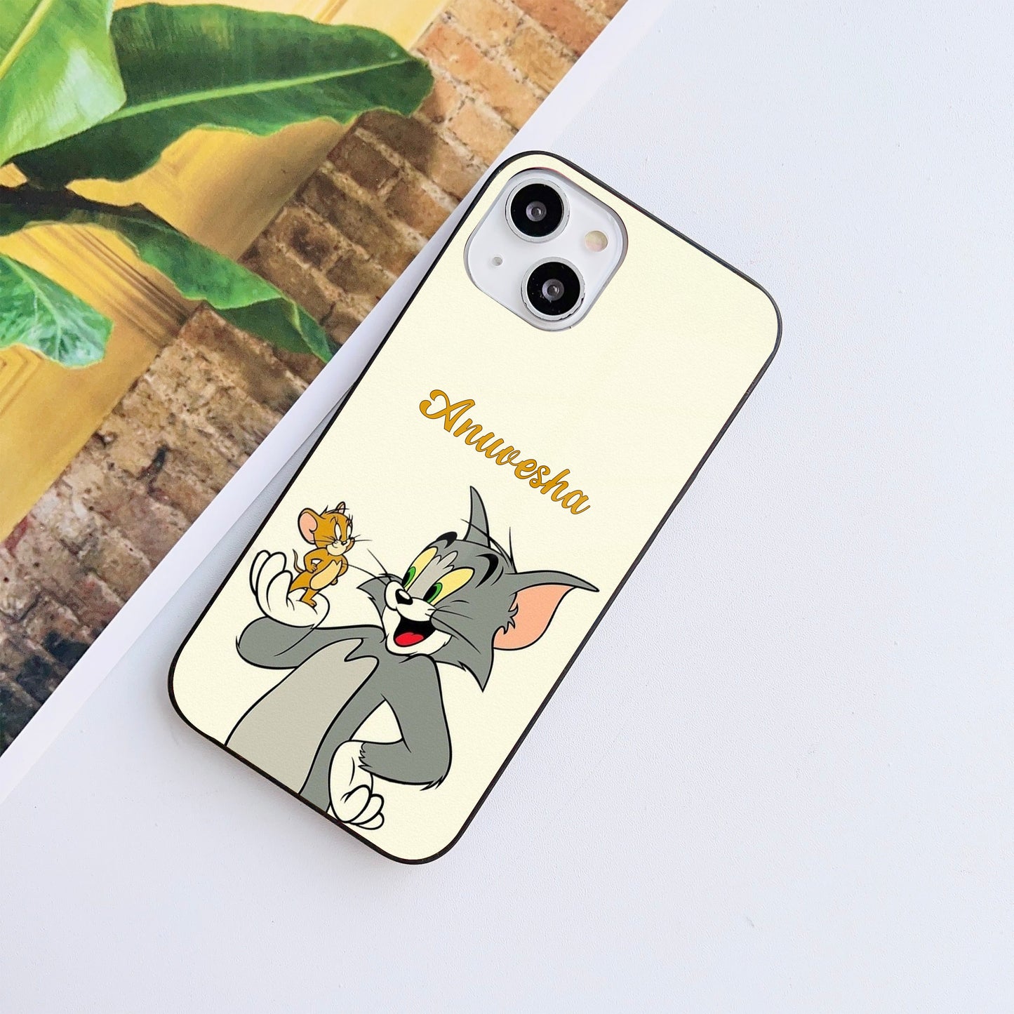 Playful Rivals Customized Glass Mobile Cover