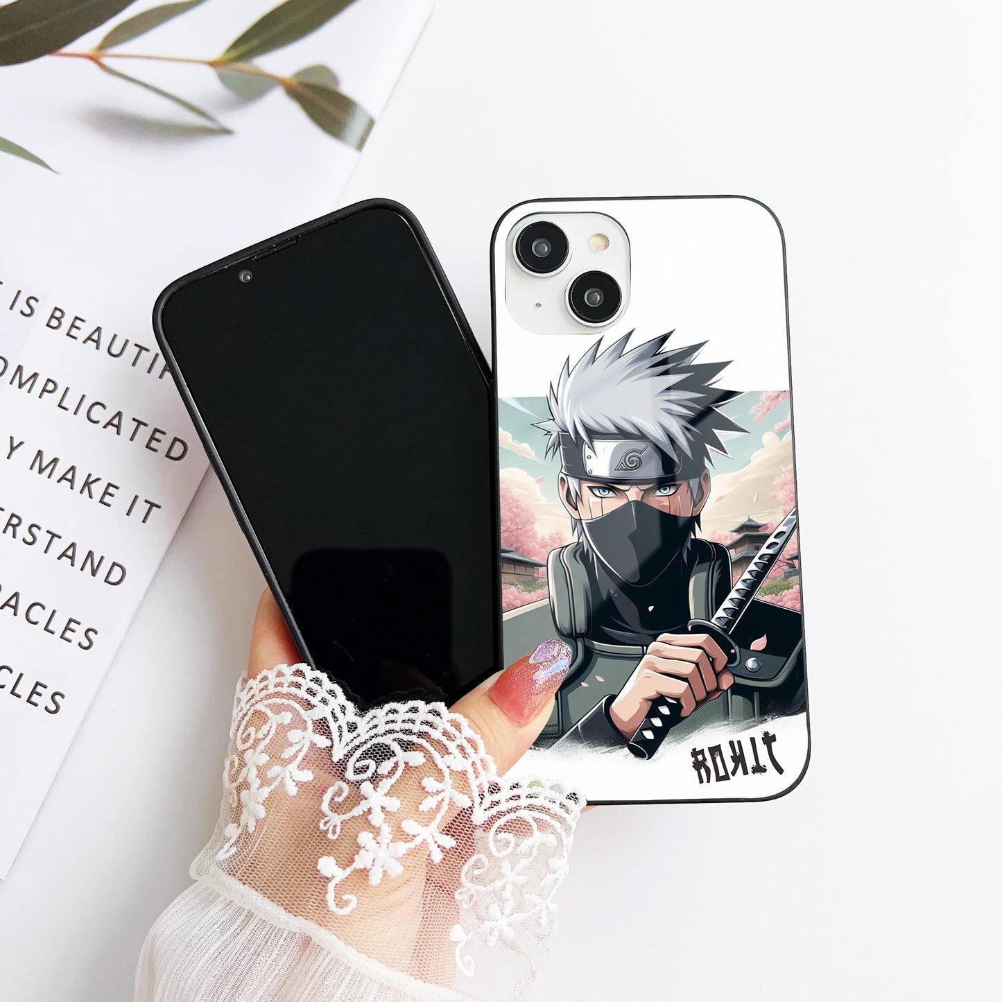 Sensei’s Strike Customized Glass Mobile Cover