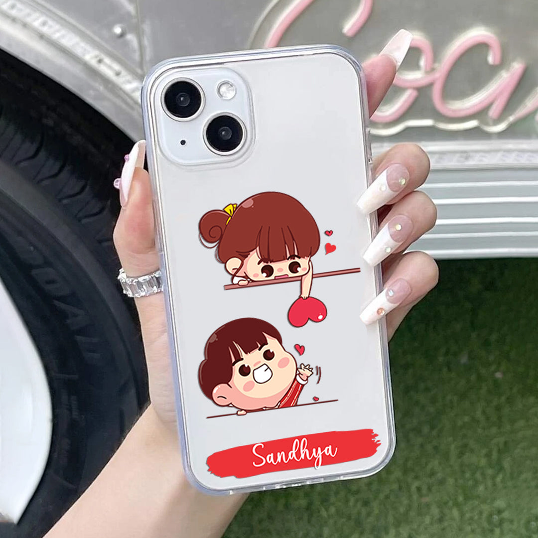 Heartstrings Customize Silicon Mobile Cover