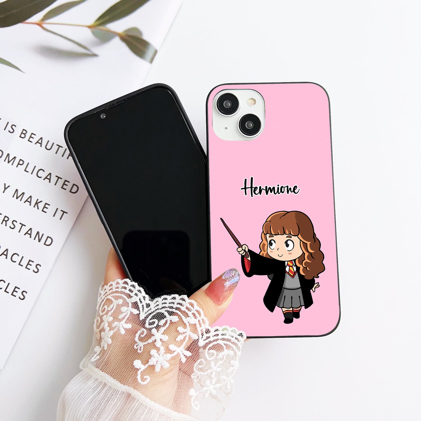 Wand Magic Customized Glass Mobile Cover