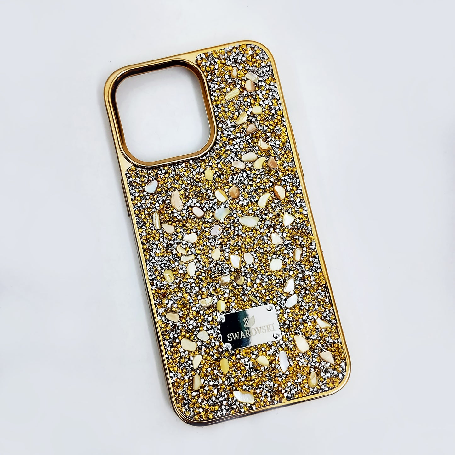 Diamond Stone Gliiter Effect Silicon Case For Phone