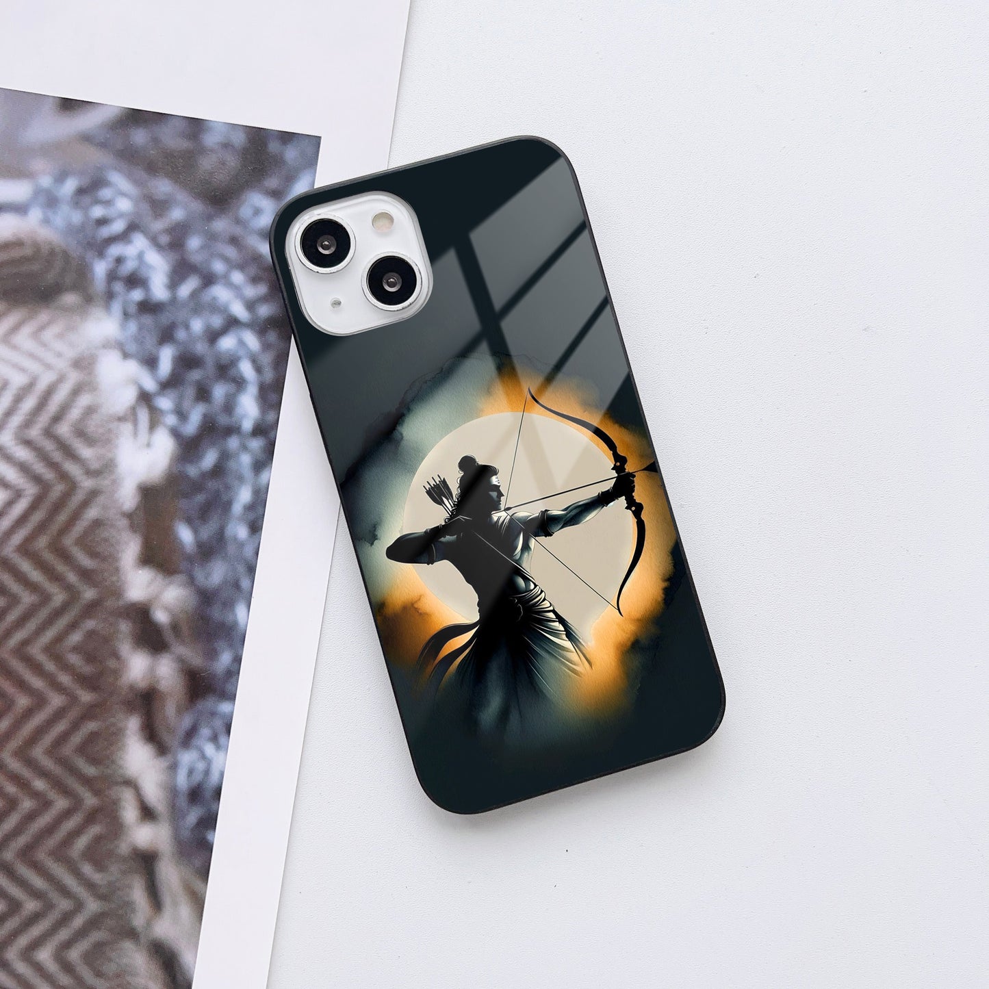 Divine Archer Glass Case Mobile Cover