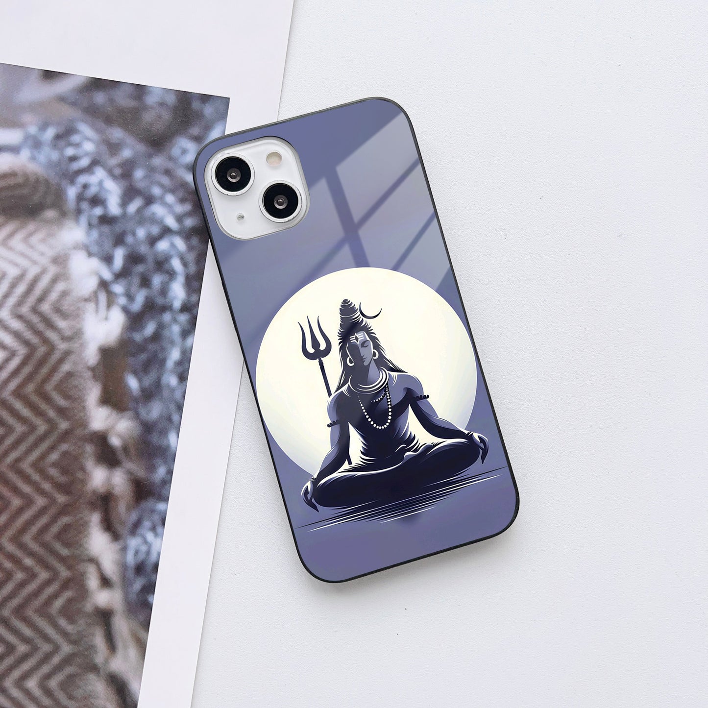 Cosmic Yogi Glass Case Mobile Cover