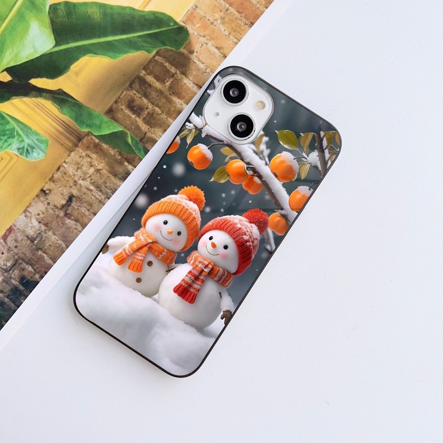 Snow-Mates Glass Case Mobile Cover