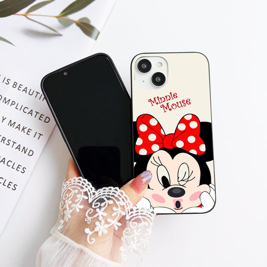 Fun & Playful Mouse Customized Glass Mobile Cover