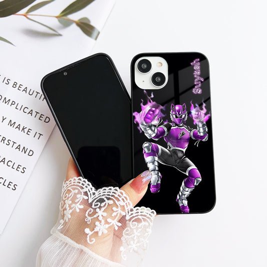 Power Striker Customized Glass Mobile Cover