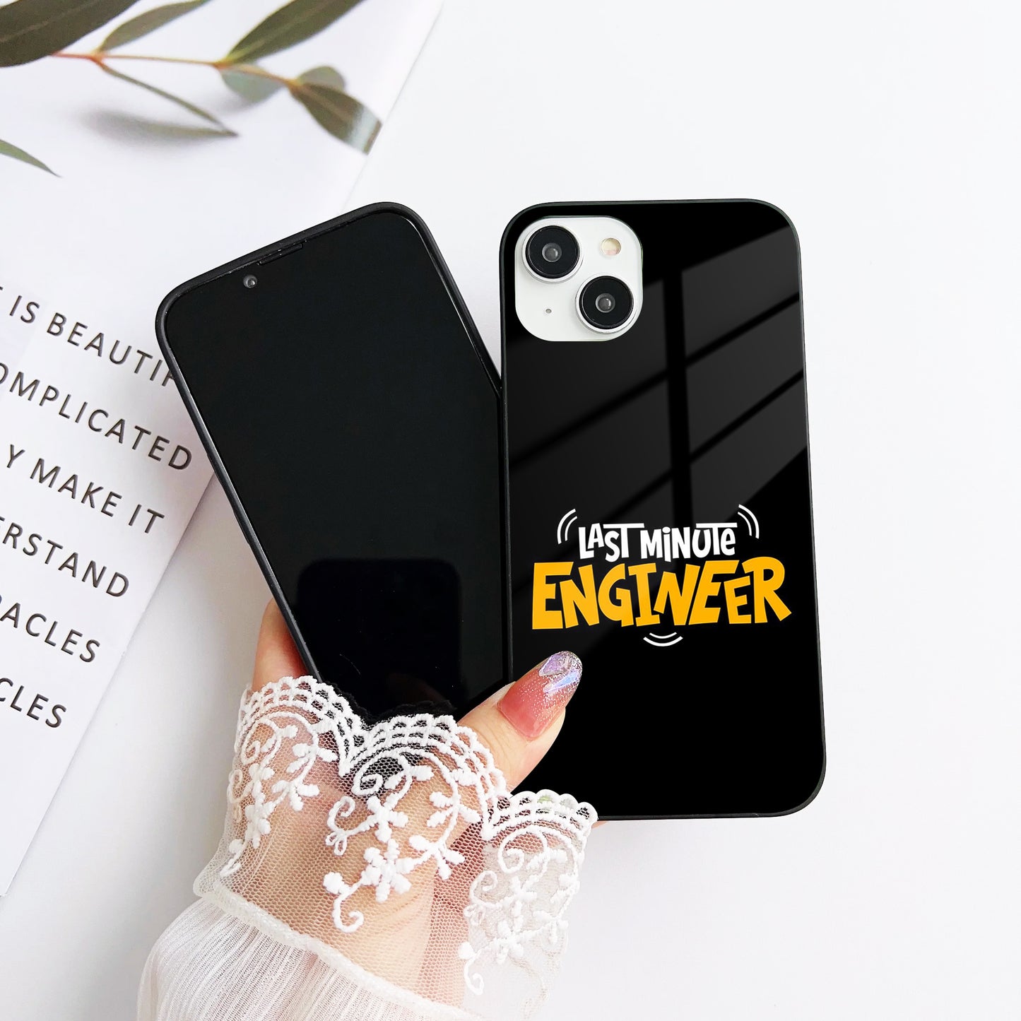 Engineer Prodigy Glass Case Mobile Cover