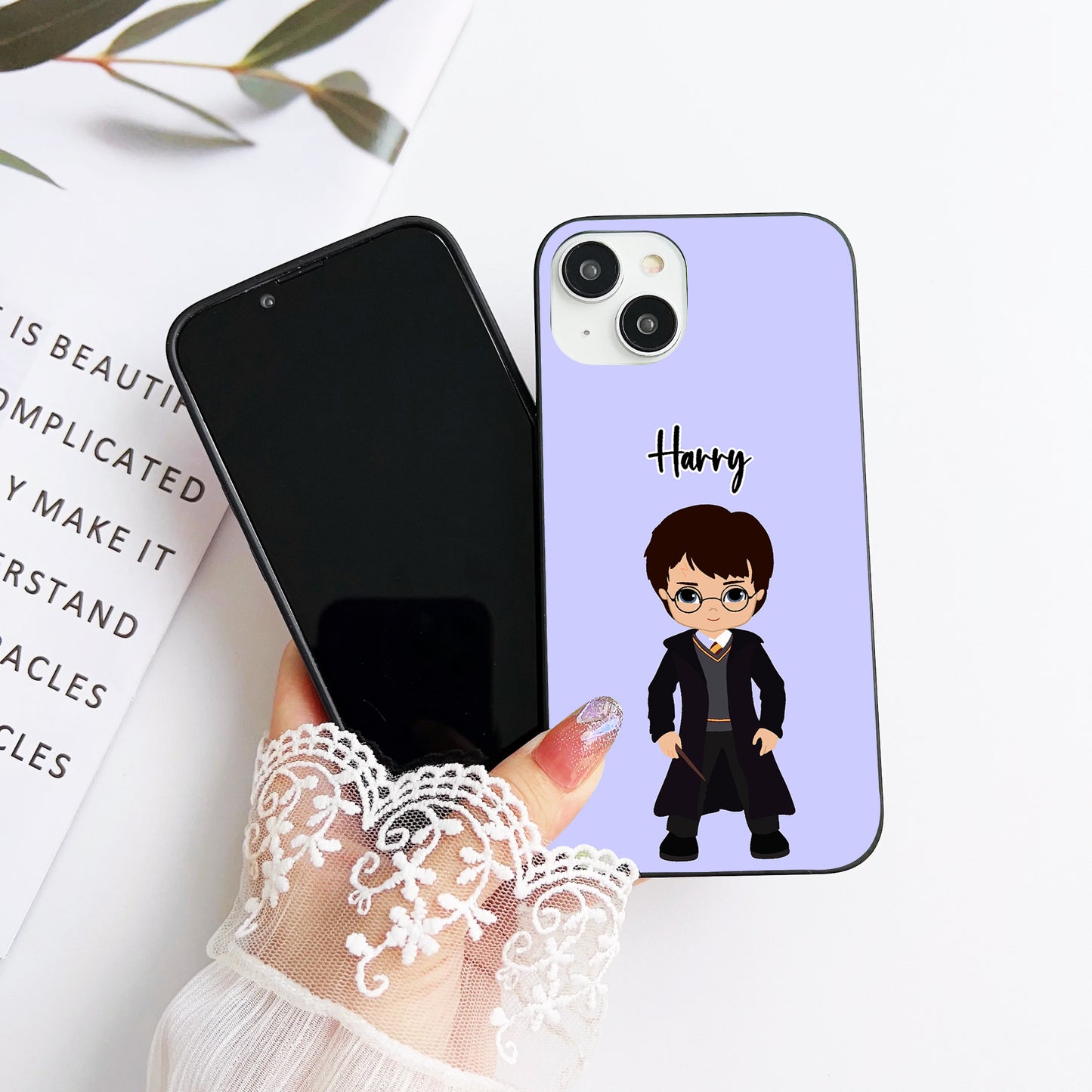 Wand Magic Customized Glass Mobile Cover