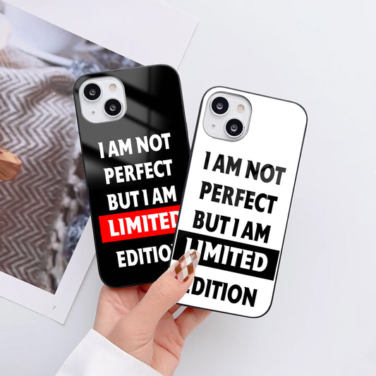 Limited Edition Confidence Customized Glass Mobile Cover