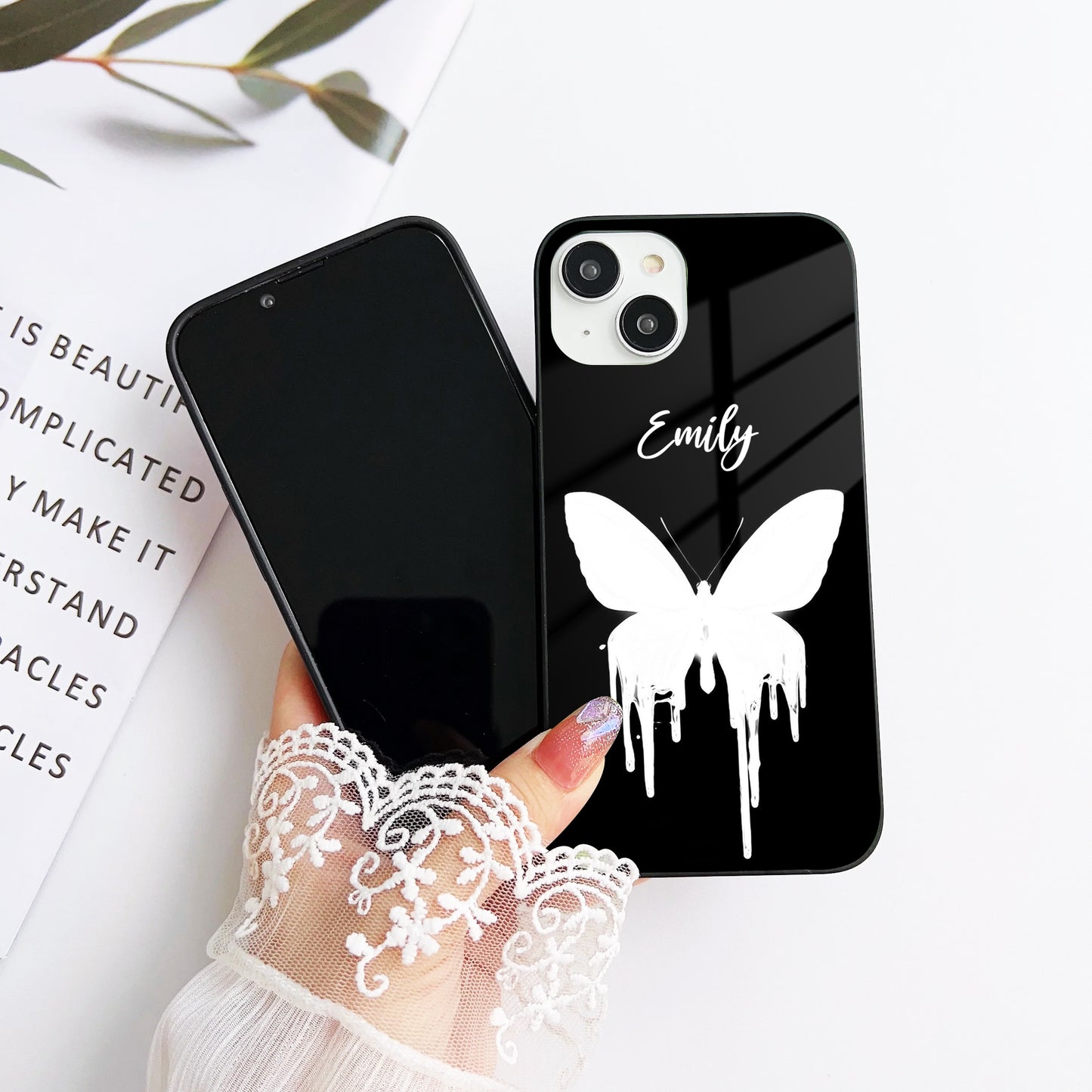 Melting Grace Customized Glass Mobile Cover