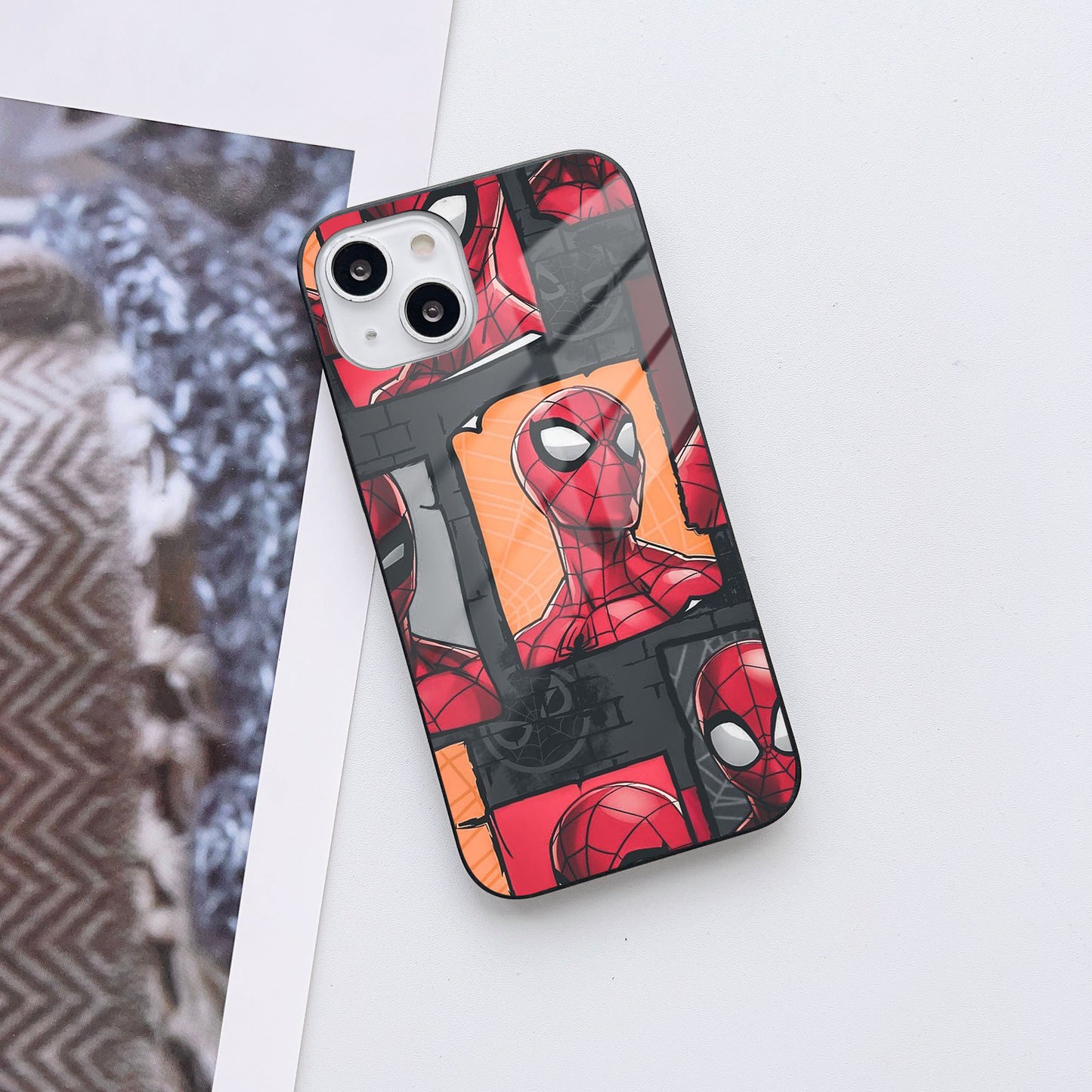 Web-Slinger Glass Case Mobile Cover