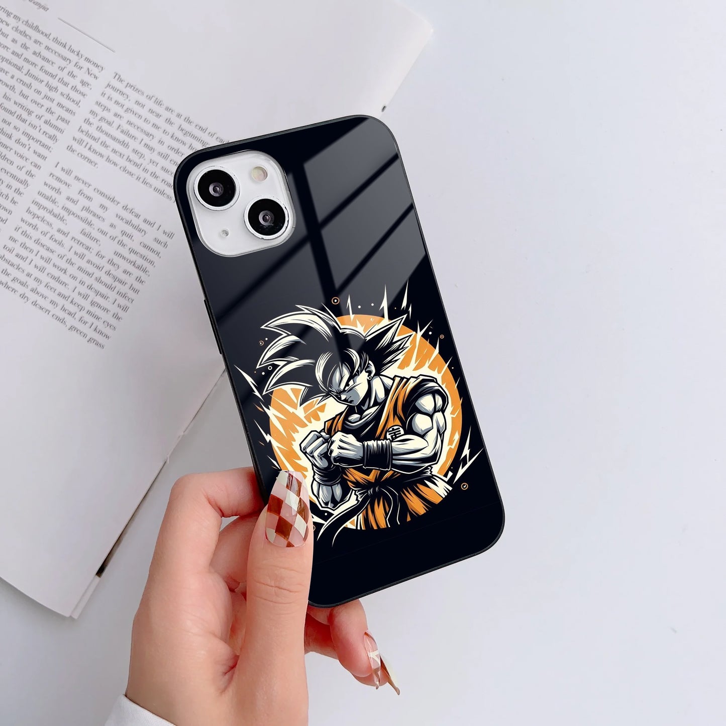 Cartoon Customized Glass Mobile Cover