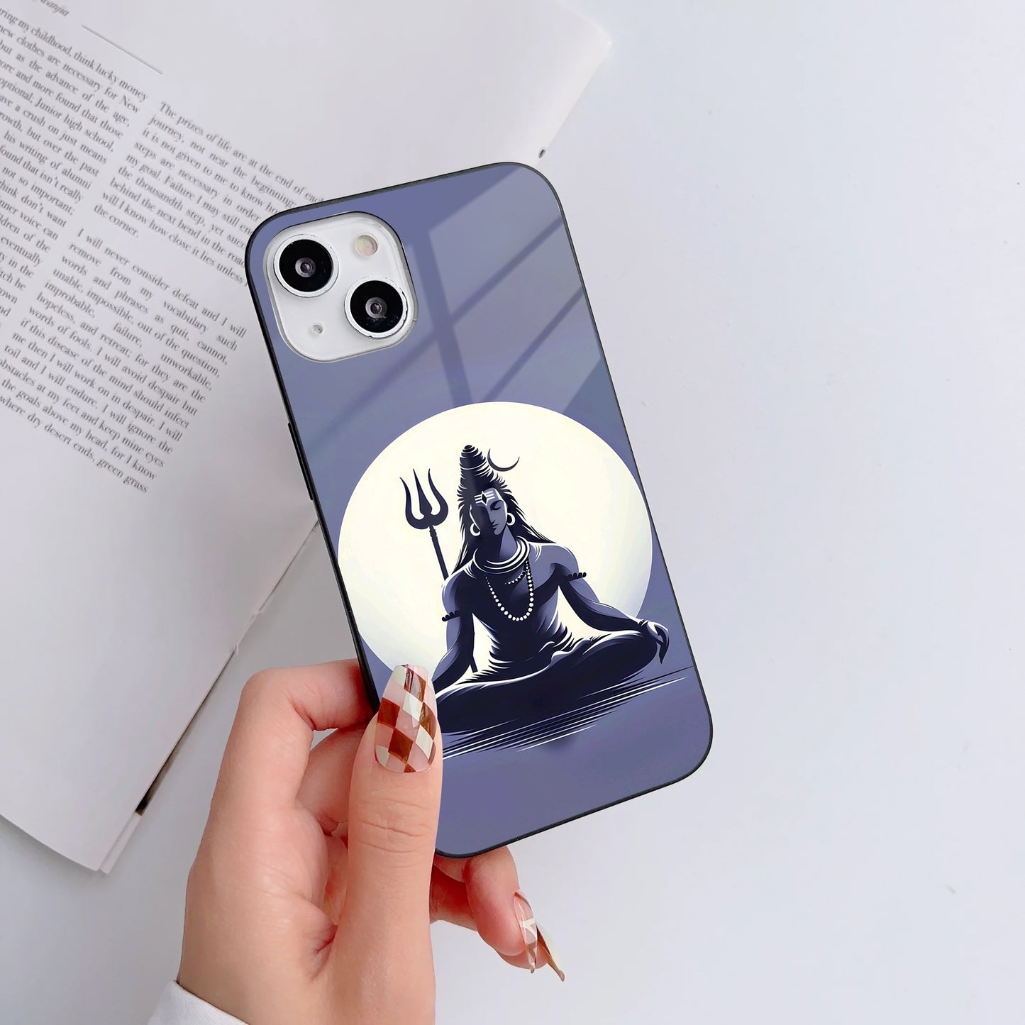 Cosmic Yogi Glass Case Mobile Cover