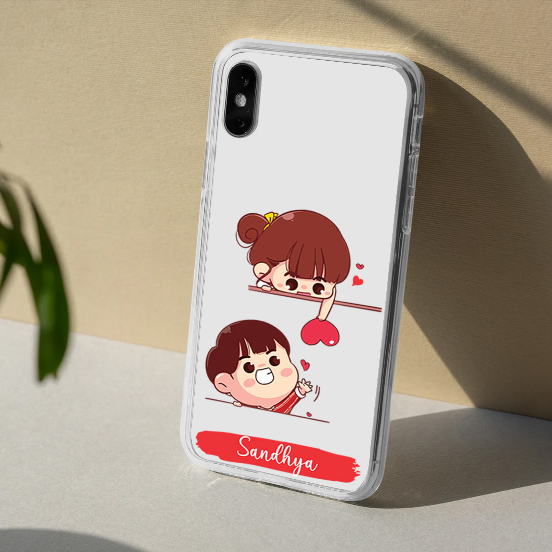 Heartstrings Customize Silicon Mobile Cover