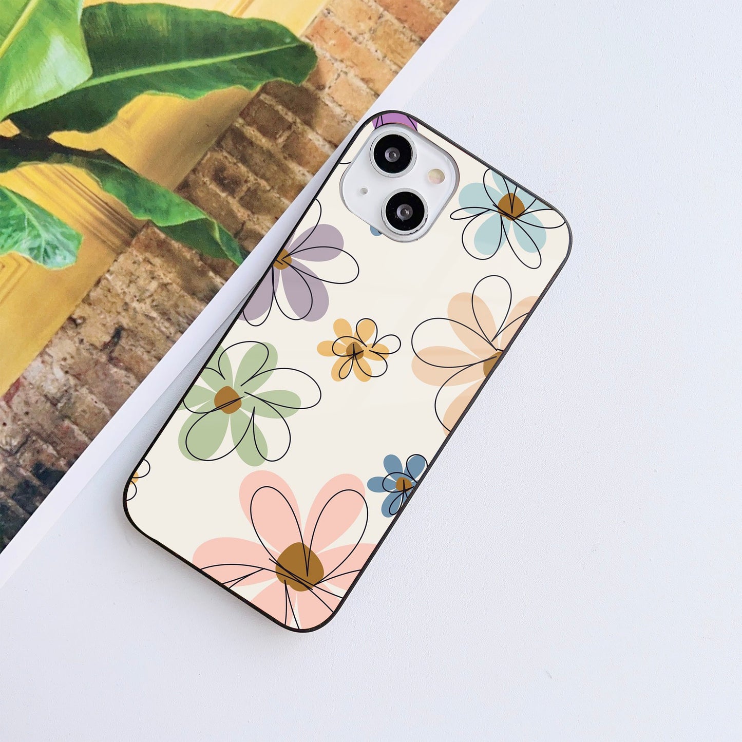 Blossom Bloom Customized Glass Mobile Cover