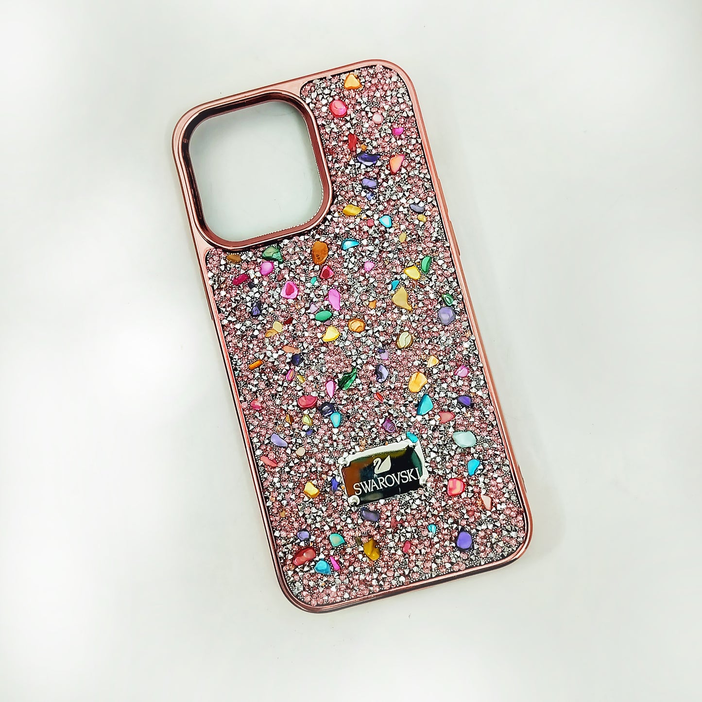 Diamond Stone Gliiter Effect Silicon Case For Phone