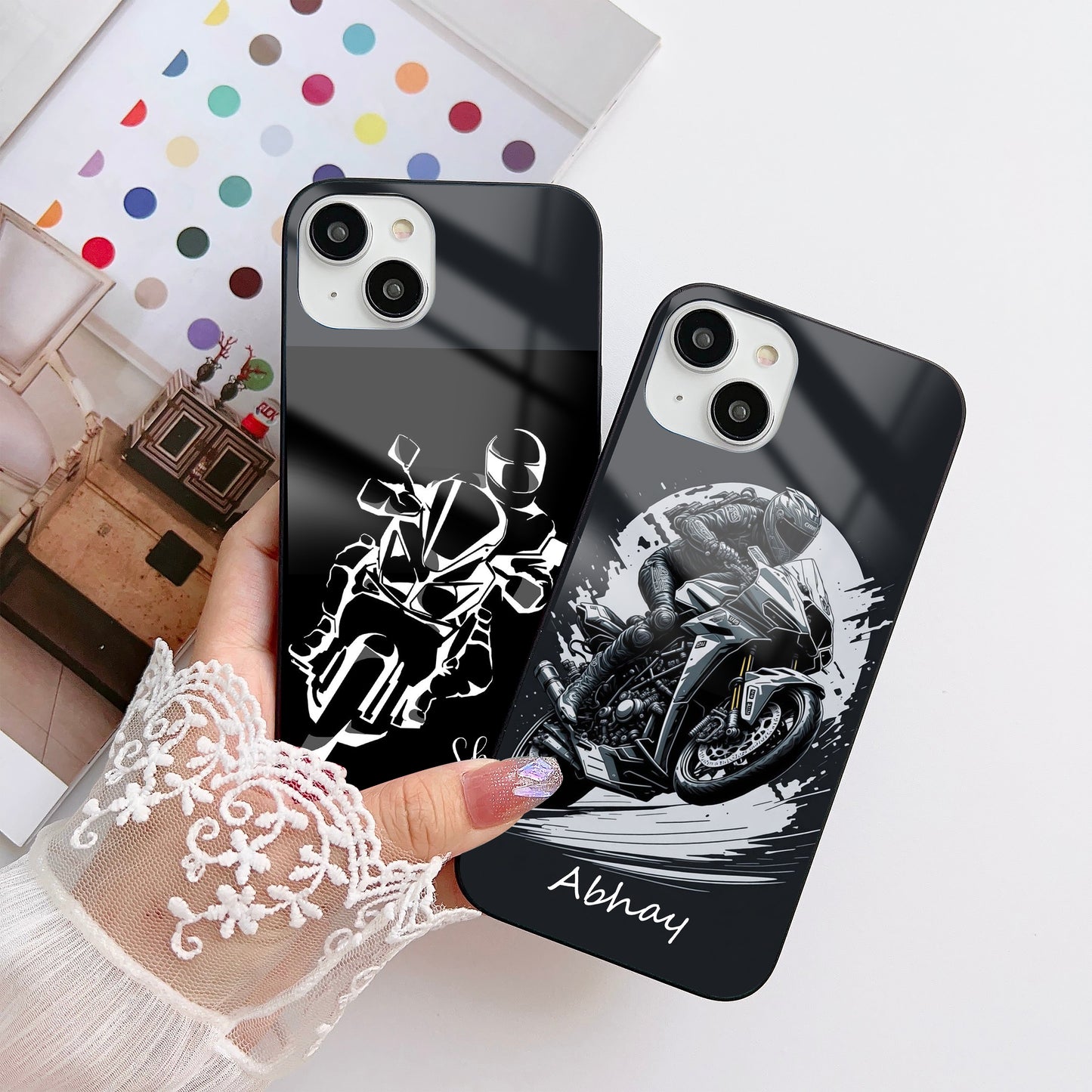 Throttle Masters Customize Glass Mobile Cover