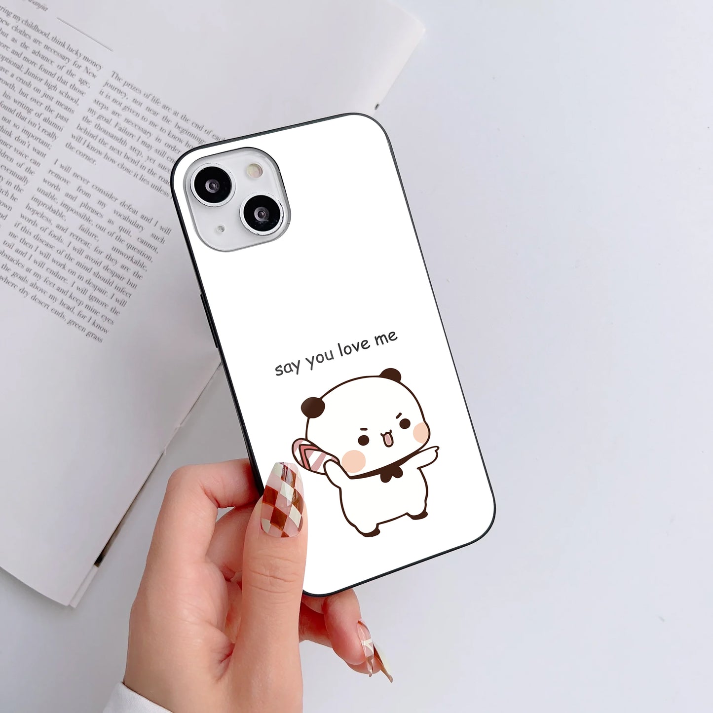 Dudu Bubu duo Glass Mobile Cover