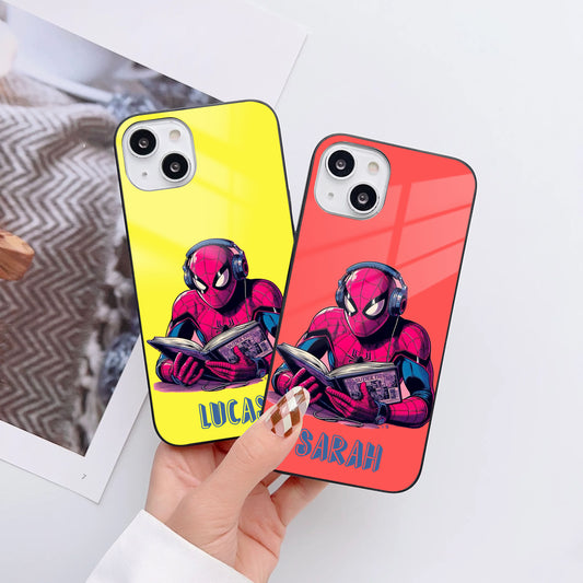 Masked Reader Customize Glass Mobile Cover