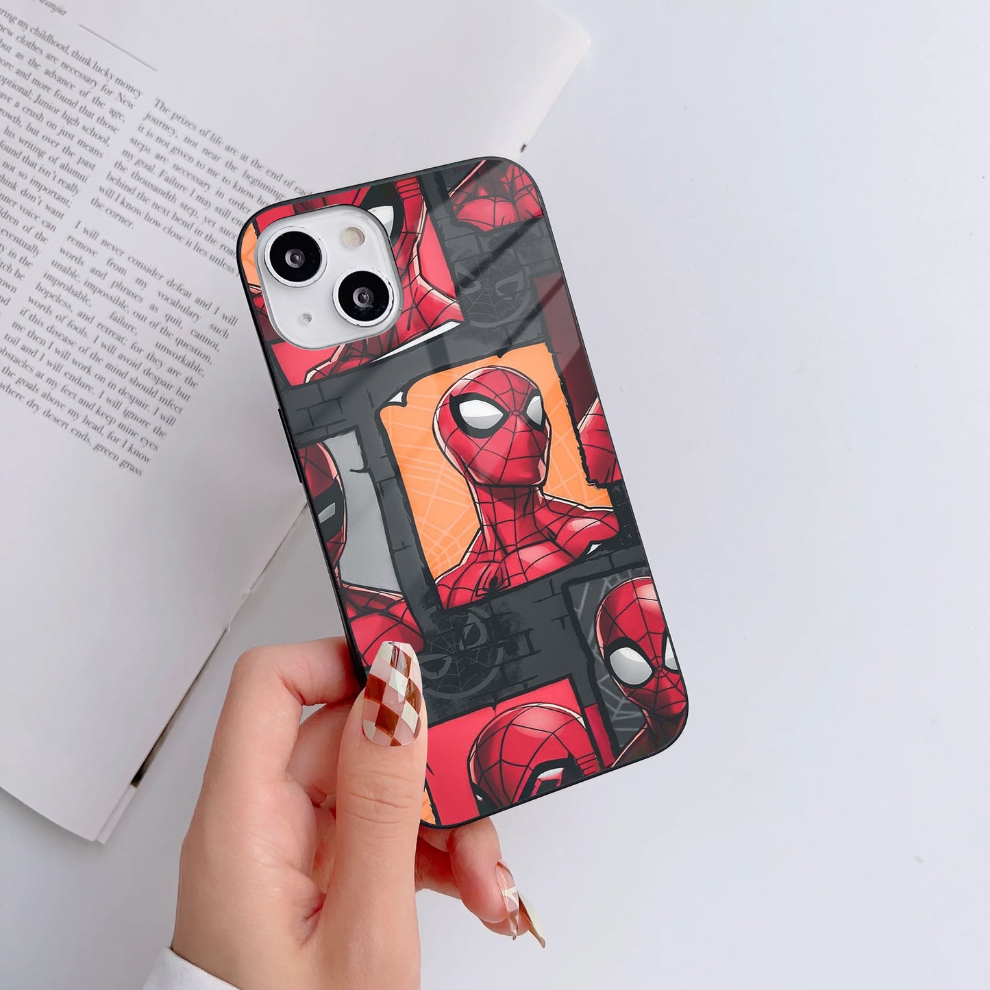 Web-Slinger Glass Case Mobile Cover