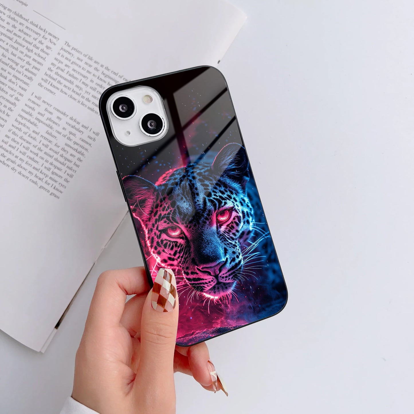 Colorfull art Glass Case Mobile Cover