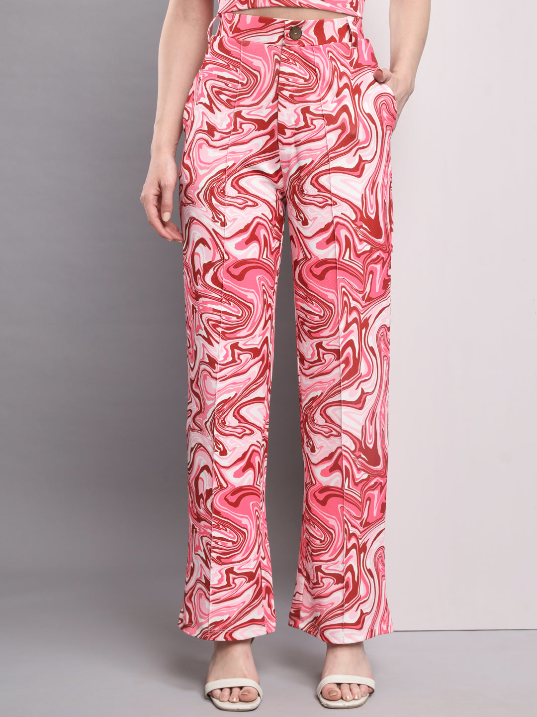 Women Two Piece Multicolor Dress