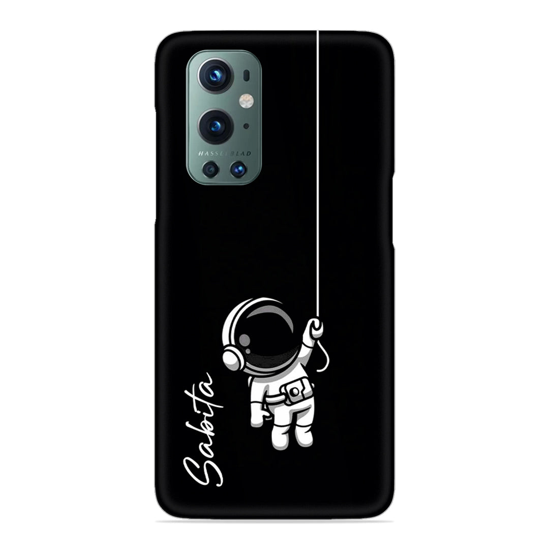 Astronaut Customize Name Slim Case For OnePlus