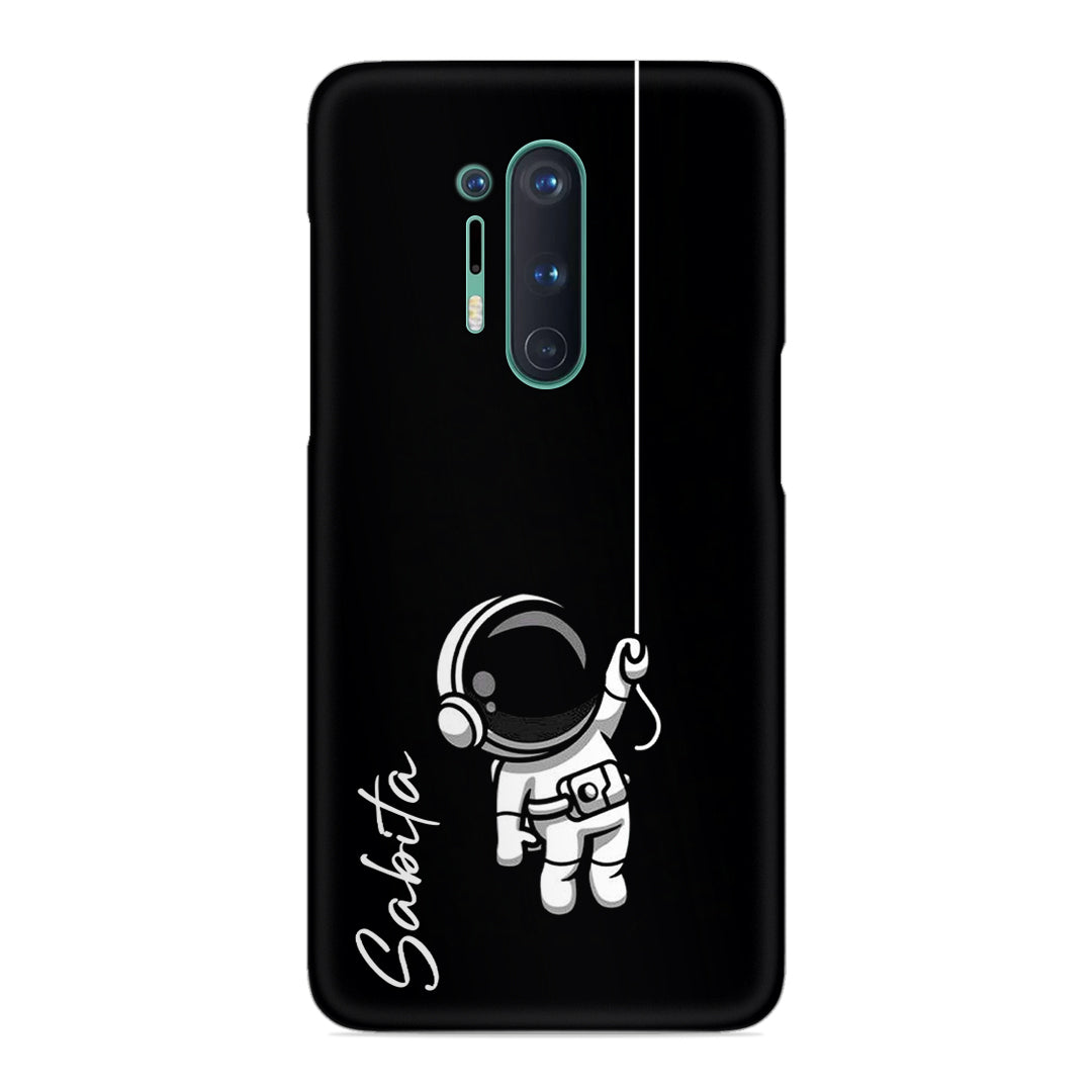 Astronaut Customize Name Slim Case For OnePlus