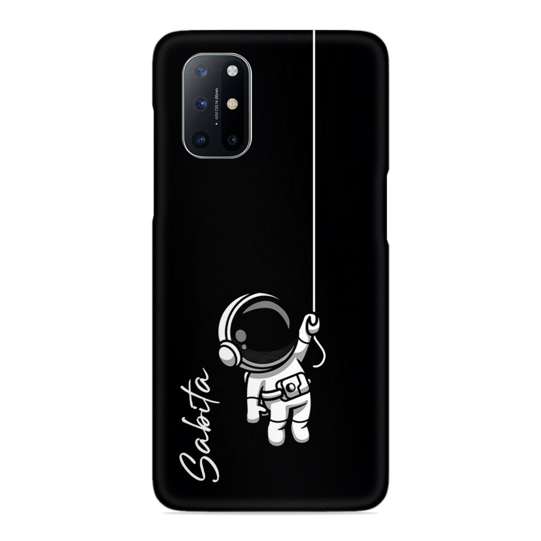 Astronaut Customize Name Slim Case For OnePlus