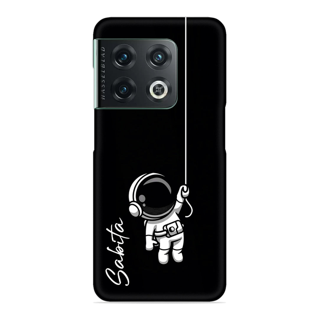 Astronaut Customize Name Slim Case For OnePlus