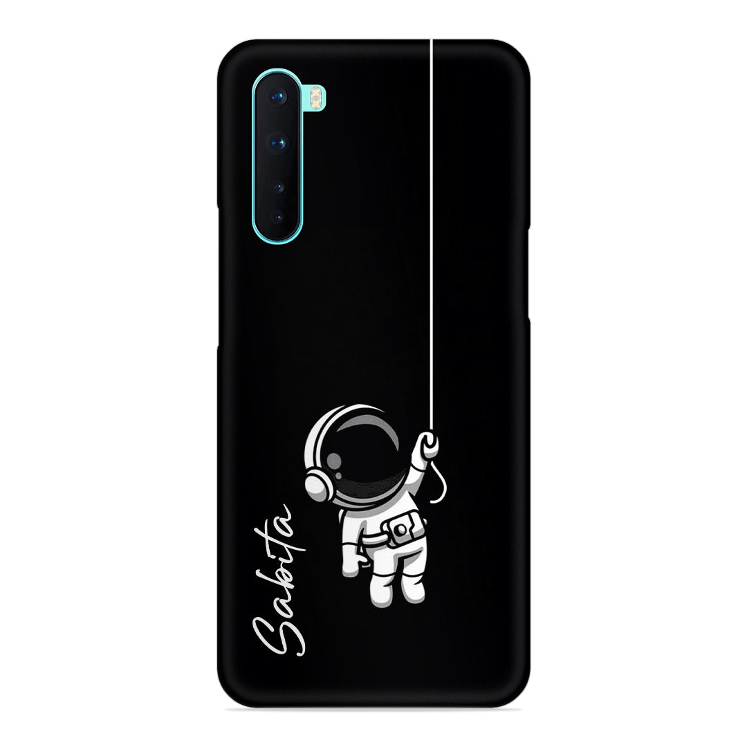 Astronaut Customize Name Slim Case For OnePlus