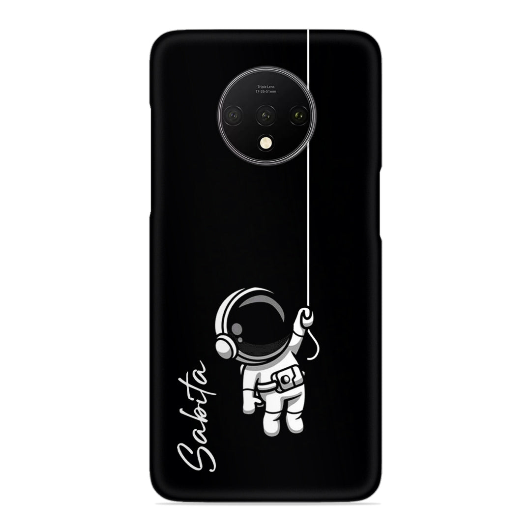 Astronaut Customize Name Slim Case For OnePlus