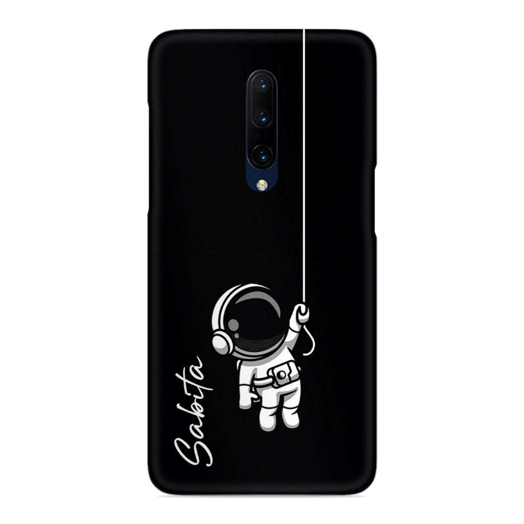 Astronaut Customize Name Slim Case For OnePlus