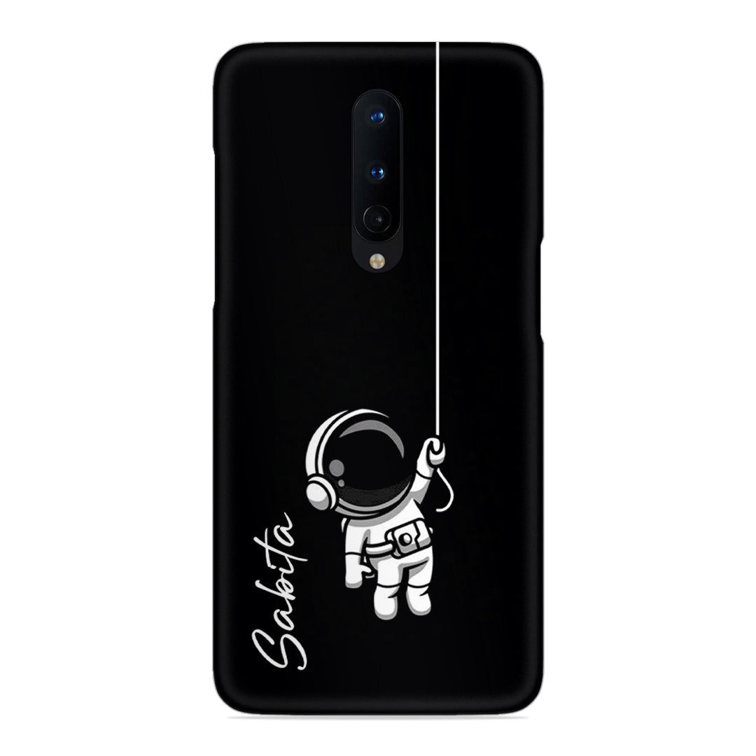 Astronaut Customize Name Slim Case For OnePlus