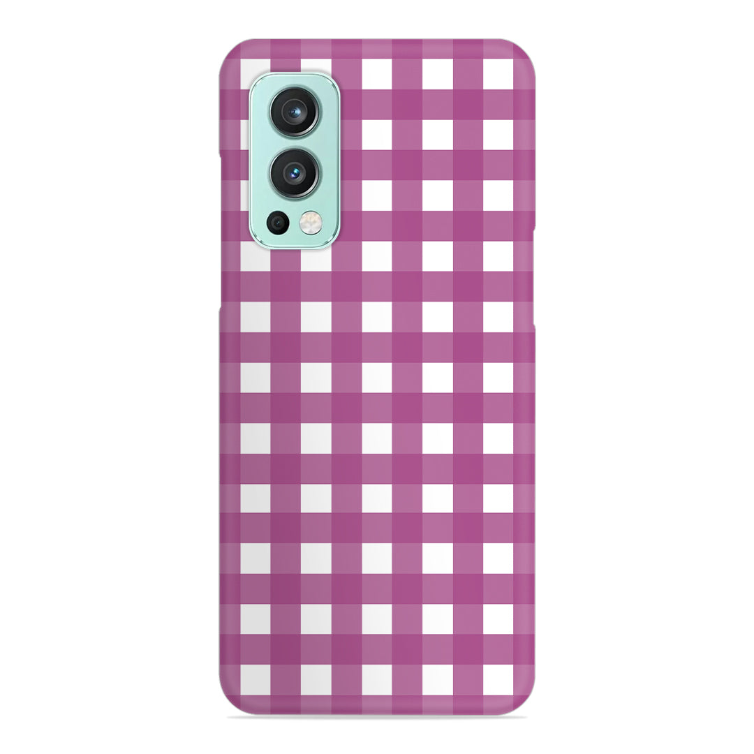 Classic Check Slim Case For OnePlus