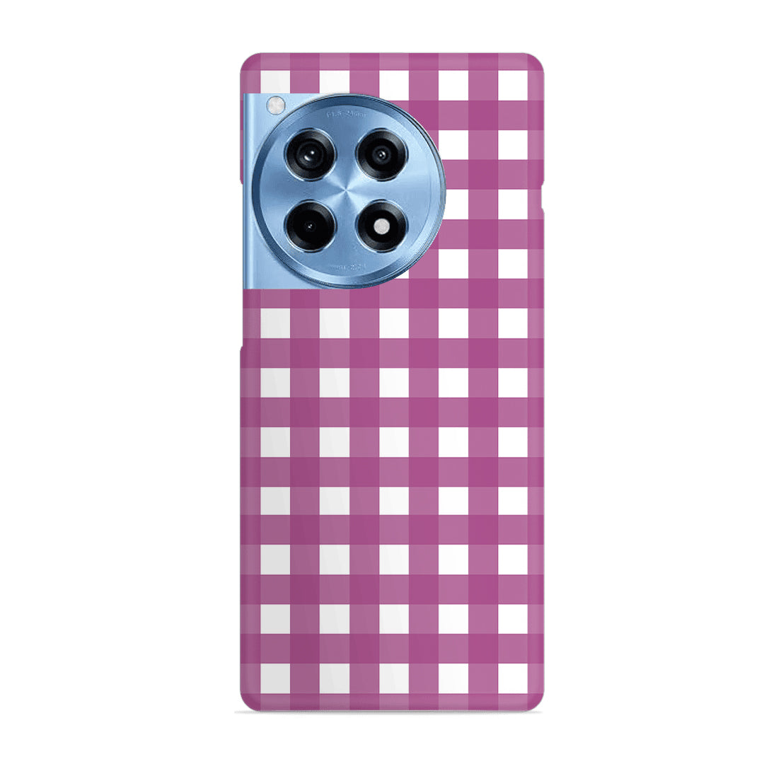 Classic Check Slim Case For OnePlus