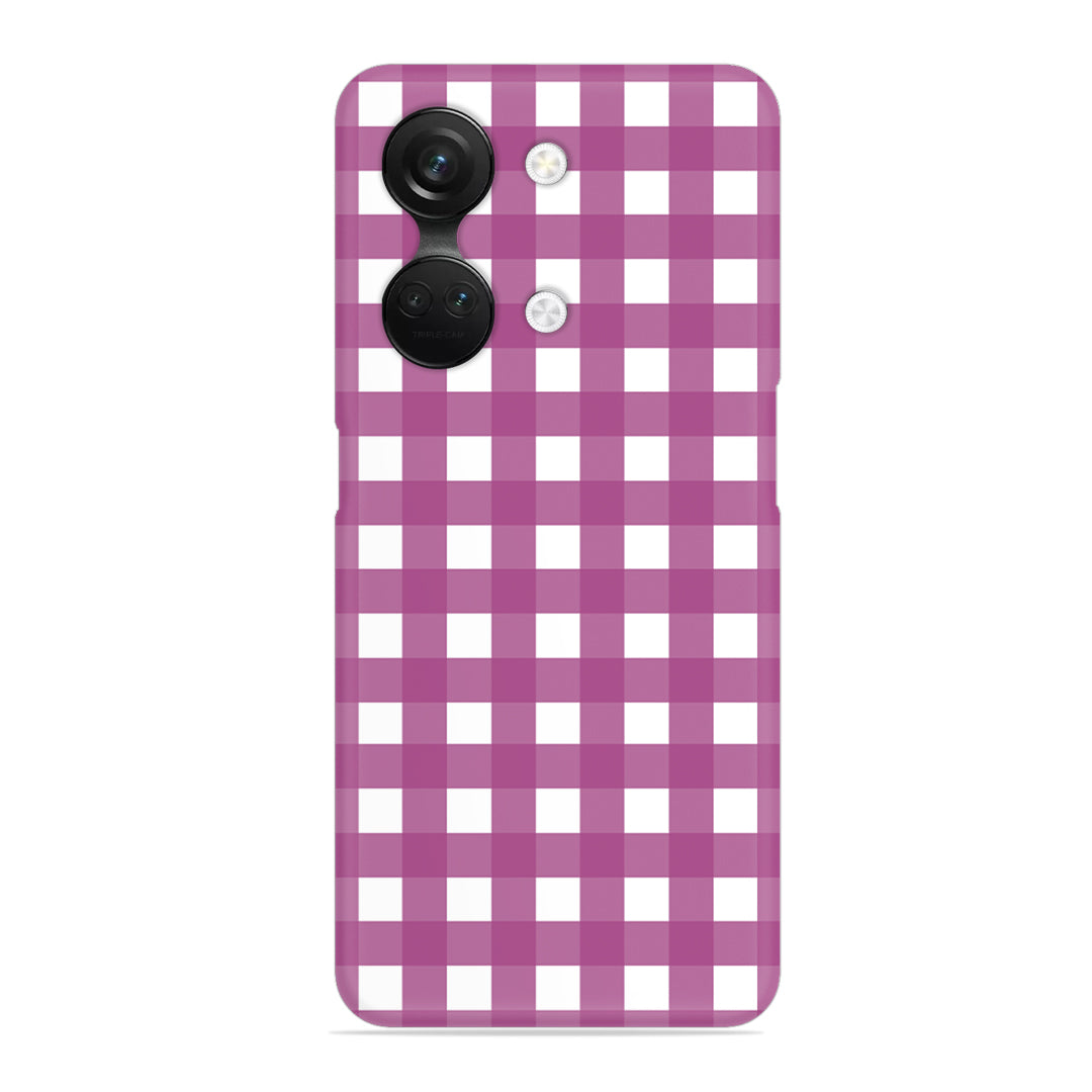 Classic Check Slim Case For OnePlus