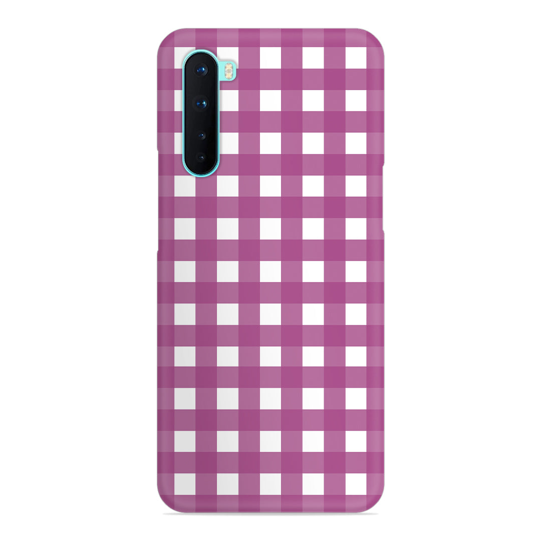 Classic Check Slim Case For OnePlus