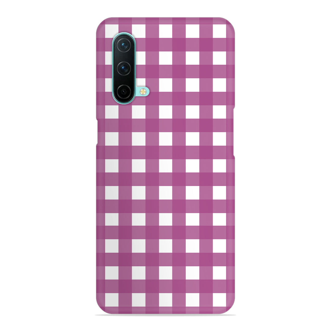 Classic Check Slim Case For OnePlus