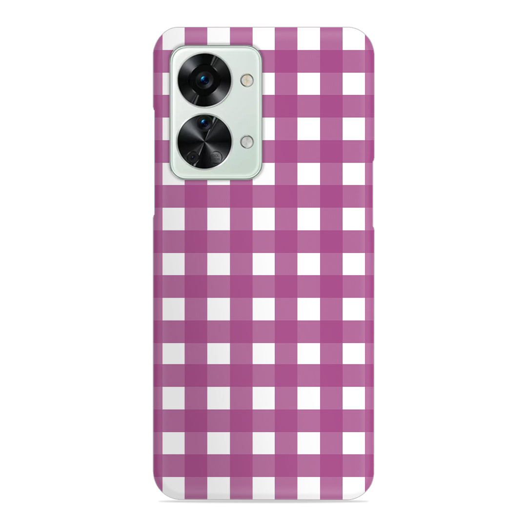 Classic Check Slim Case For OnePlus