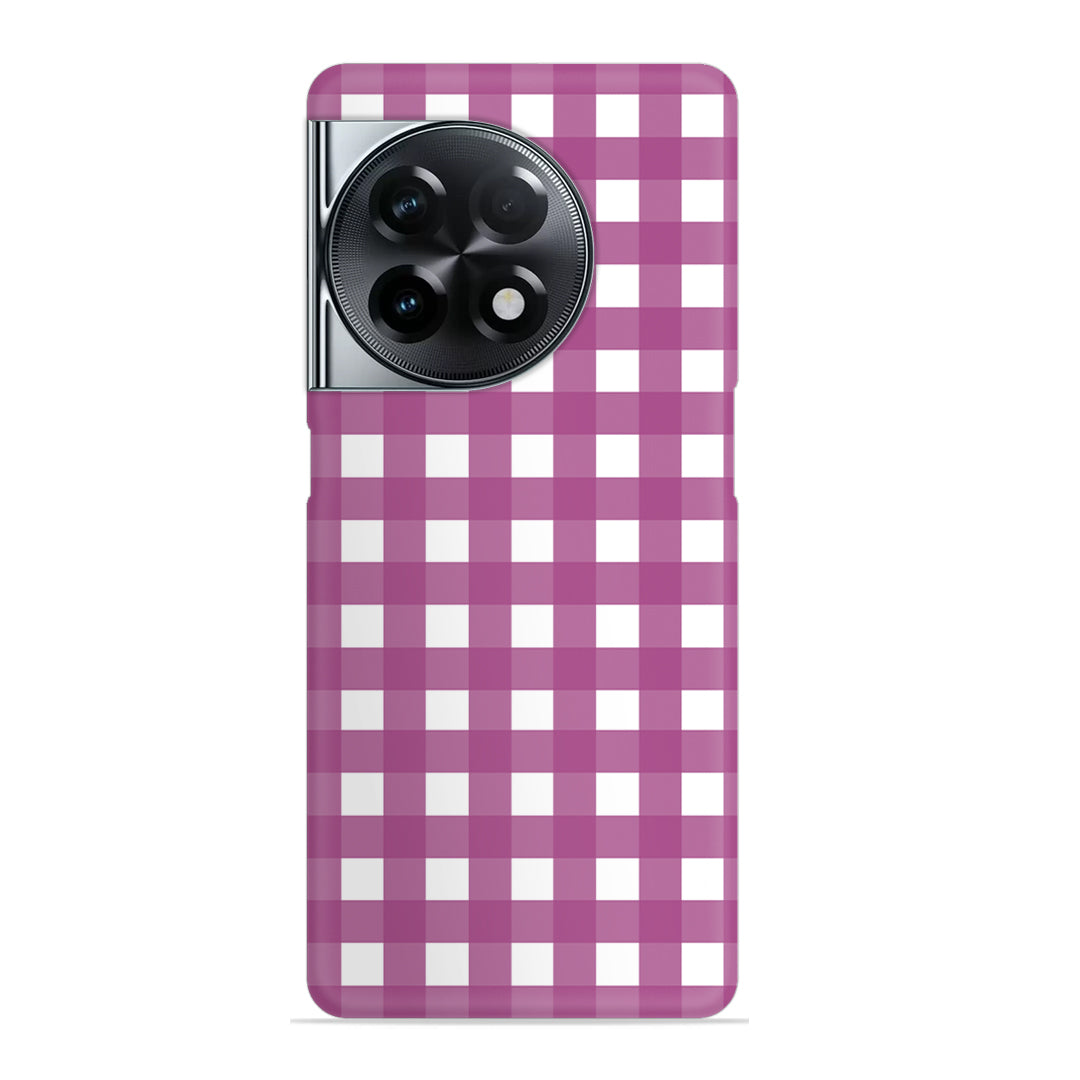 Classic Check Slim Case For OnePlus